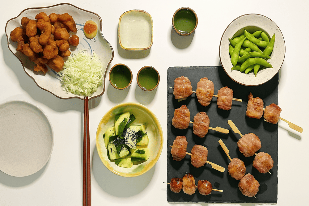 Authentic izakaya cuisine and premium sake selection make Sky Dining a unique rooftop experience